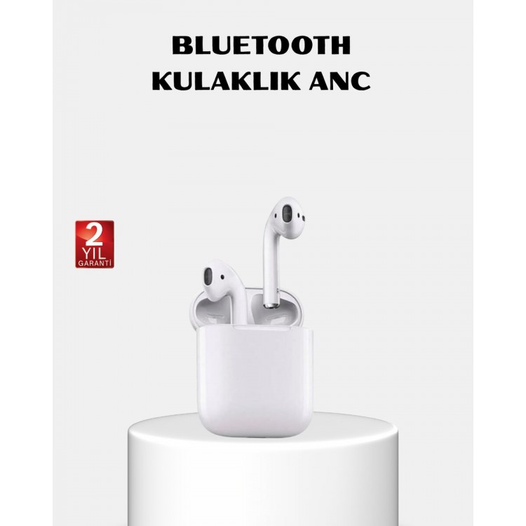 Kablosuz ANC Kulak Üstü Kulaklık – Gürültü Engelleme Mikrofonlu