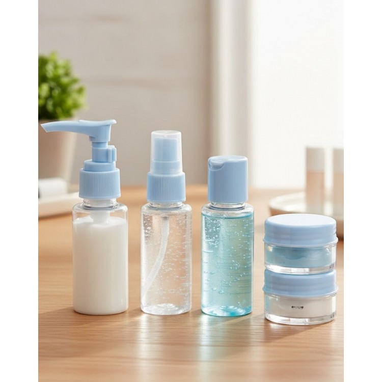 Seyahat İçin 5’li Şeffaf Dolum Şişesi Seti 30 ml