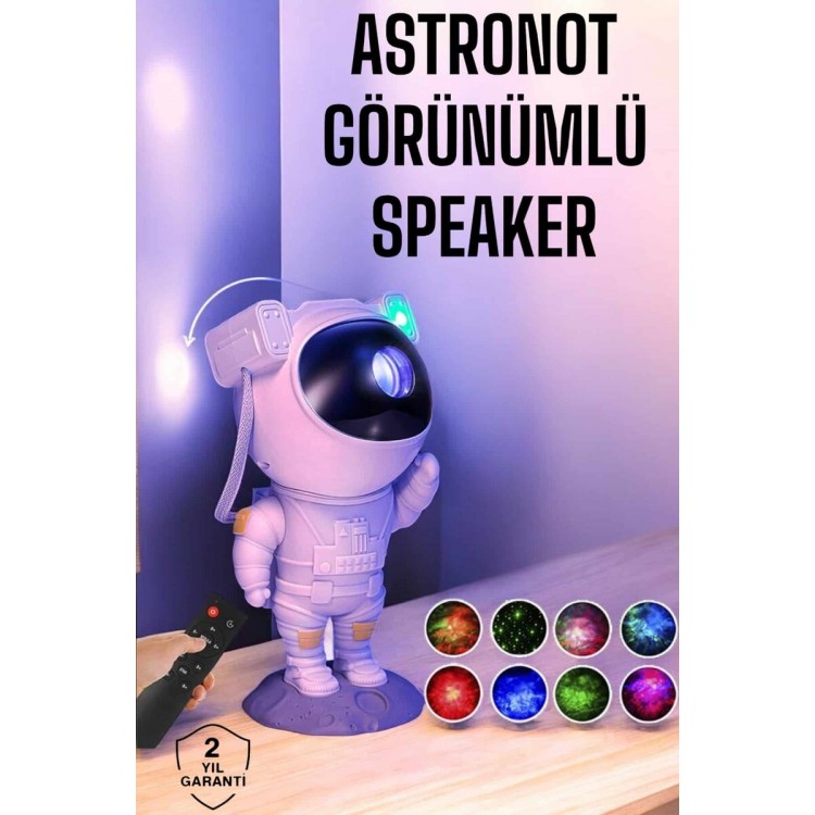 Astronaut Bluetooth Speaker Sky Projector Night Light