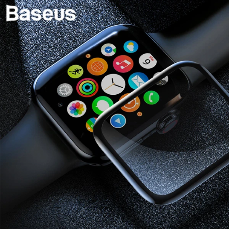 Baseus Apple Watch 42mm 3D Curved Tempered UnbreakableGlass Protector-(5775)