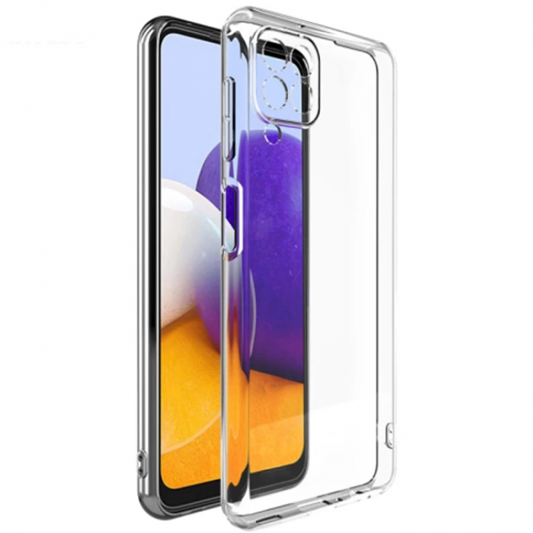 ALLY SM Galaxy A22 4G Case Camera ProtectedUltra Thin Transparent Silicone Case-(5775)