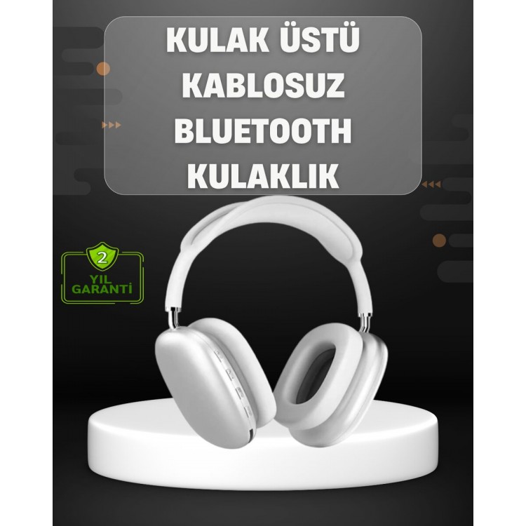 Katlanabilir Bluetooth V5.0 Kablosuz Kulaklık | 400 mAh Gürültü Azaltma