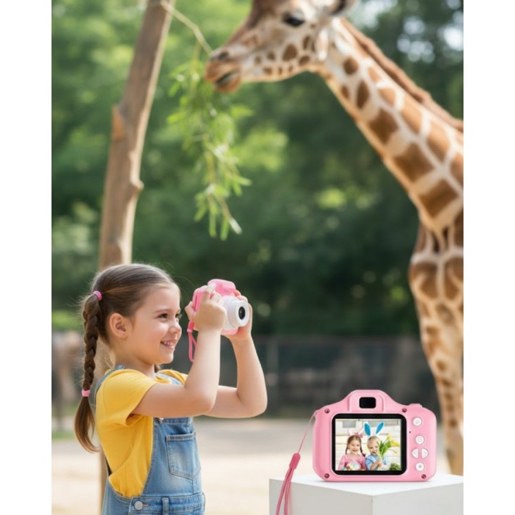 Kompakt Mini Kamera HD Video Çekim ve Fotoğraf Modlu Şarj Edilebilir Kayıt Cihazı