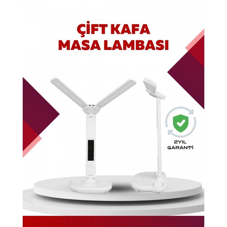 Göz Koruyucu LED Okuma Lambası | Titreşimsiz Işık Kalemlik ve Stand Fonksiyonlu