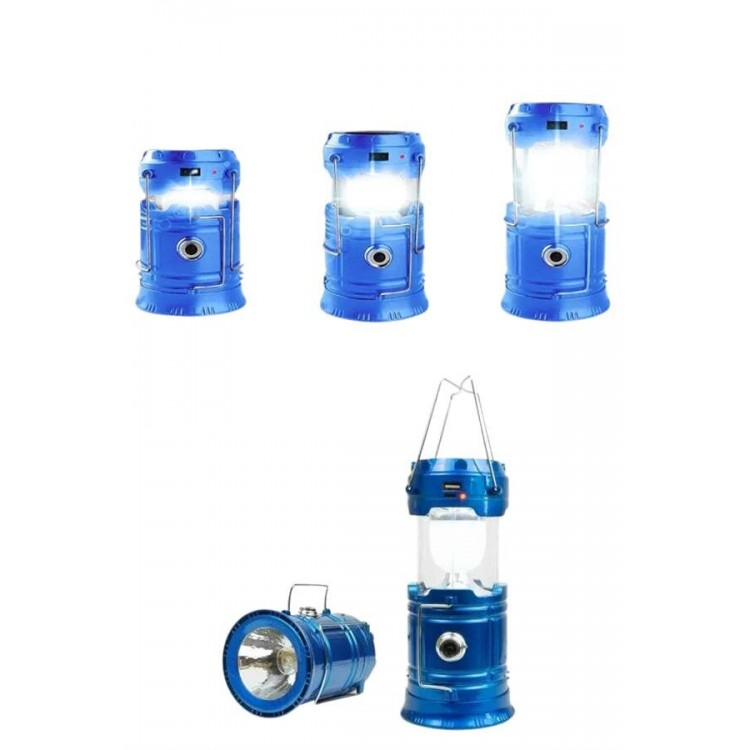 Solar Rechargeable Camping Lamp Solar Powered Sled CampingLantern Tent Lantern Led Searchlight