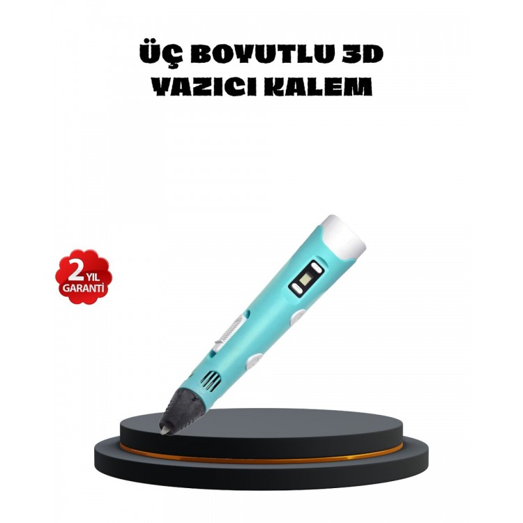 3D Yazıcı Kalem FDM Teknolojili ve ABS PLA Filament Uyumlu