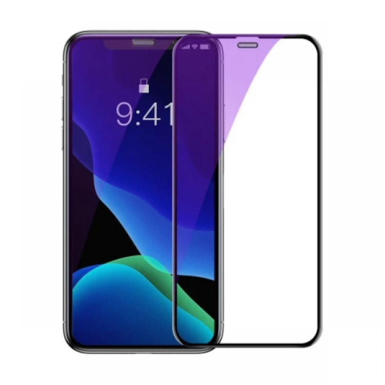 Baseus iPhone XS-X 5.5 Screen ProtectorFull Anti Blue Light Tempered Glass Screen Protector2A-(5775)