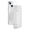 Ally iPhone 14 Plus 6.7inch Frosted GlassTransparent Camera Protected Case-(5775)