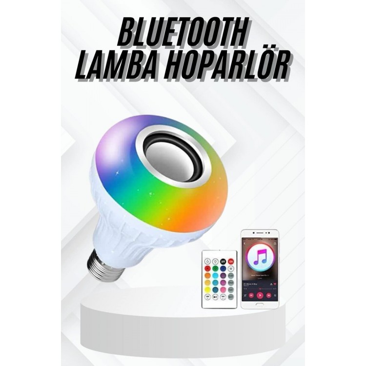 Lamp Speaker Bulb Appearance Color Changing Android andiOS Compatible