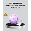 S05 kablosuz kulaklık, yeni nesil Bluetooth 5.3 çipseti sayesinde yüksek bağlantı hızı, düşük gecikme süresi ve güçlü sinyal kararlılığı sunarak modern bir ses deneyimi sağlar. Akıllı bağlantı teknolojisi sayesinde telefon, tablet, bilgisayar ve diğer Blu