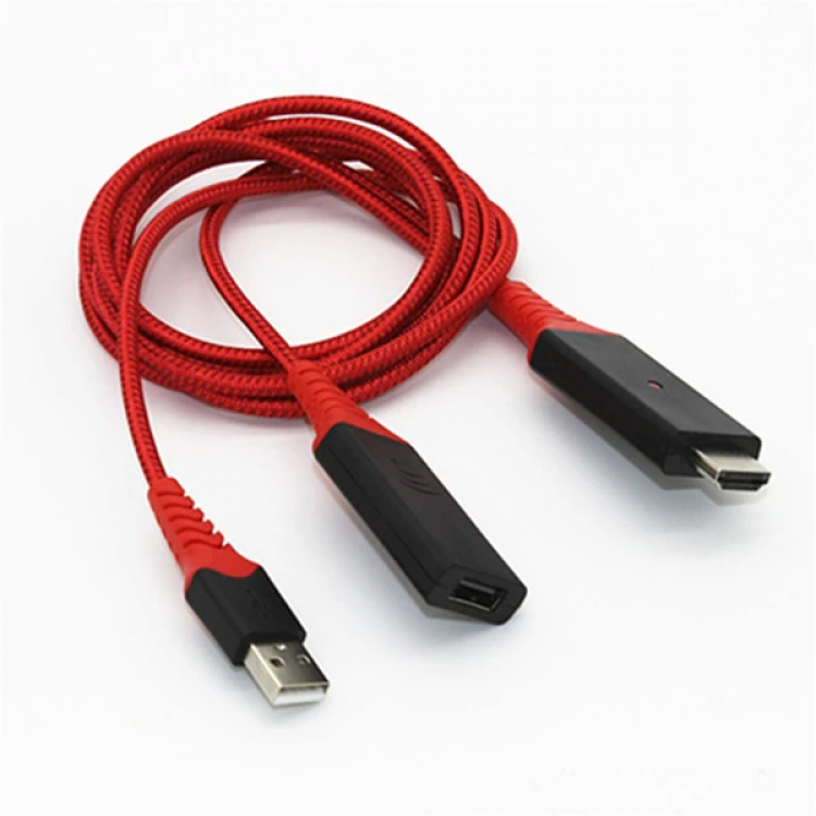 1080p Hdmi 2 In1 Cast Phone to TV WirelessConverter Adapter-(5775)