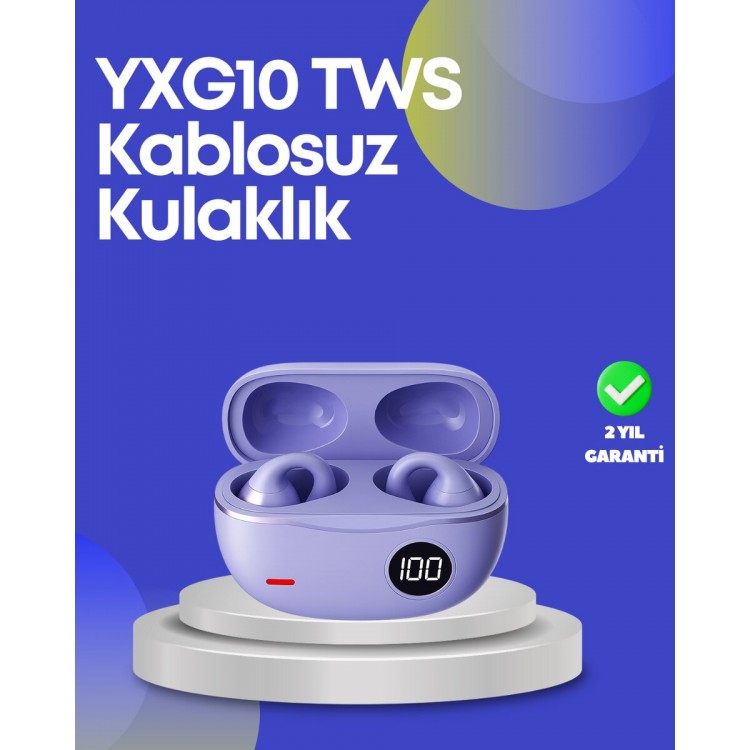 YXG10 Bluetooth Kulaklık – Cilt Dostu Uzun Pil Çift Dil Destekli Akıllı Tasarım