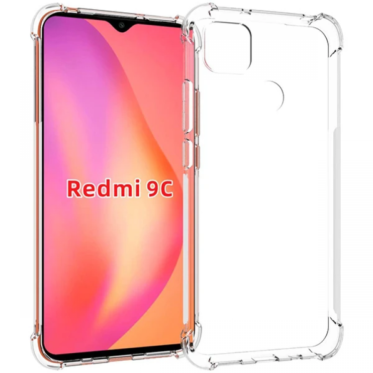 Xiaomi Mi Redmi 9C Anti-Drop Silikon Kılıf Shockproof kılıf-(5775)