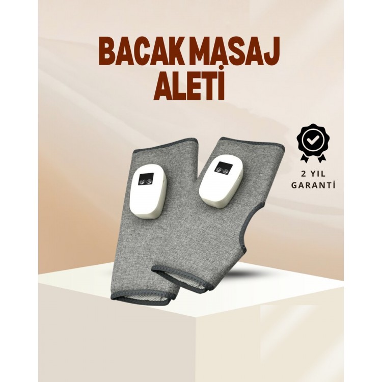 Kablosuz Isıtmalı Baldır Masaj Aleti – 3 Hava Basınçlı Titreşimli ve Sıcak Kompres Fonksiyonlu