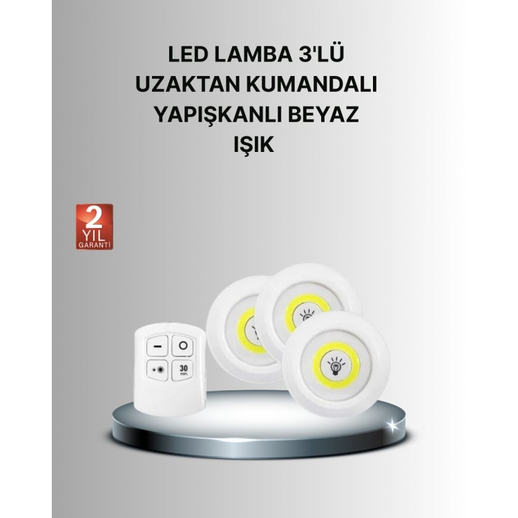 Decorative and Practical Spot LED Lighting with 3 Remote Controls