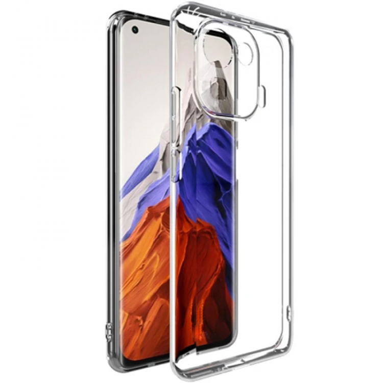 Ally Xiaomi Mi 11 Pro Case Camera ProtectedUltra Thin Transparent Silicone Case-(5775)