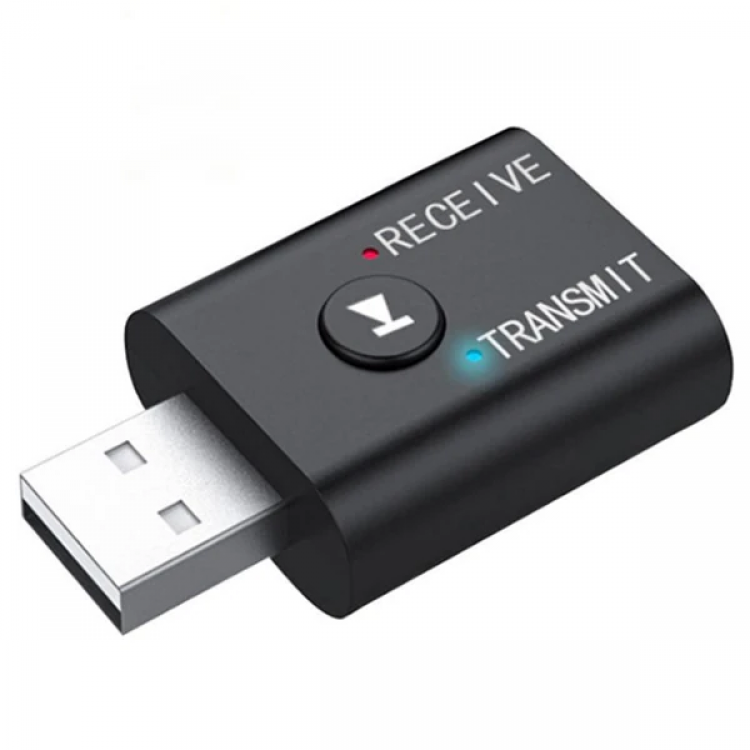 ALLY 2in1 Bluetooth 5.0 Mini USB Adapter+FmTransmitter-(5775)