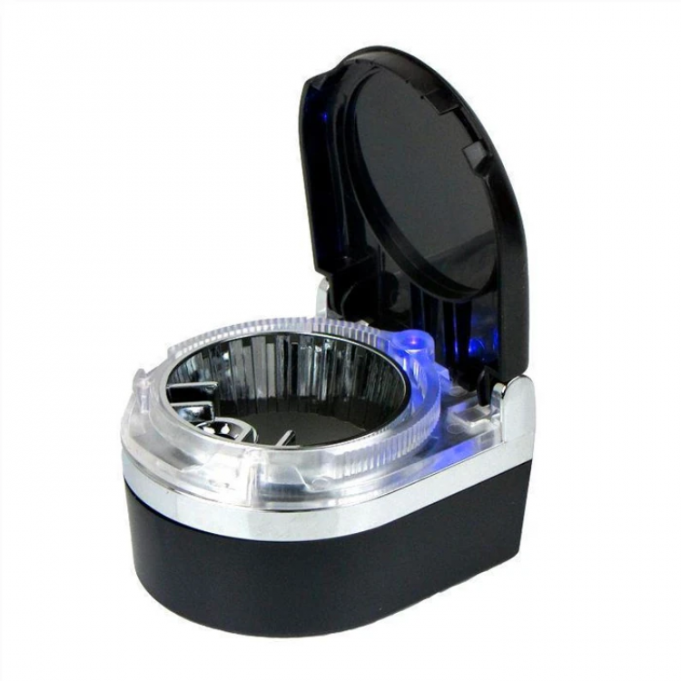 Ally SD-1201 Car Ashtray with Led Light CoverAuto Car Ash Tray-(5775)