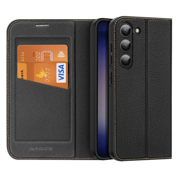 Dux Ducis SM Galaxy S23 Plus Case SkinX2 Series Magnetic PU Leather Magnetic Cover Case-(5775)