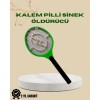 Yüksek Gerilimli Elektronik Sinek Öldürücü – Pil ile Çalışan Güvenlik Izgaralı