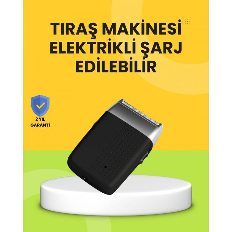 Sessiz Güçlü ve Şık: Erkeklere Özel Şarjlı Tıraş Makinesi
