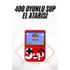 Çocuklara Özel Taşınabilir Sup El Atarisi 400 Oyunlu Nostaljik Oyun Konsolu