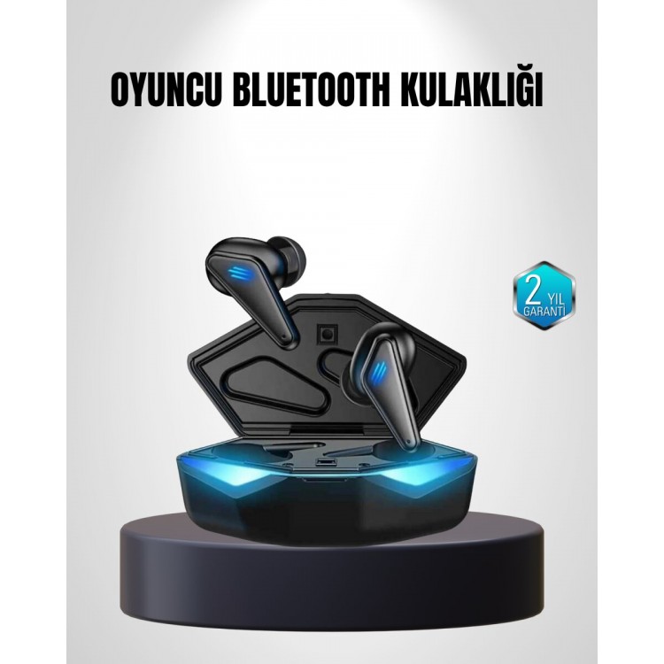 Gaming Bluetooth Kulaklık Pasif Gürültü Önlemeli 12mm Sürücülü