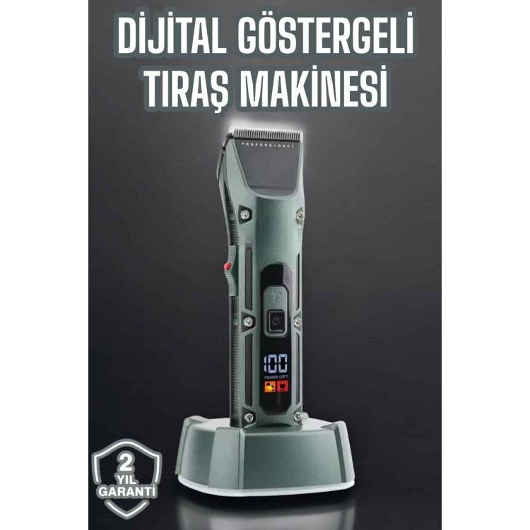 Tıraş Makinesi Uzun Pil Ömrü Şarjlı Günlük Tıraş Makinesi