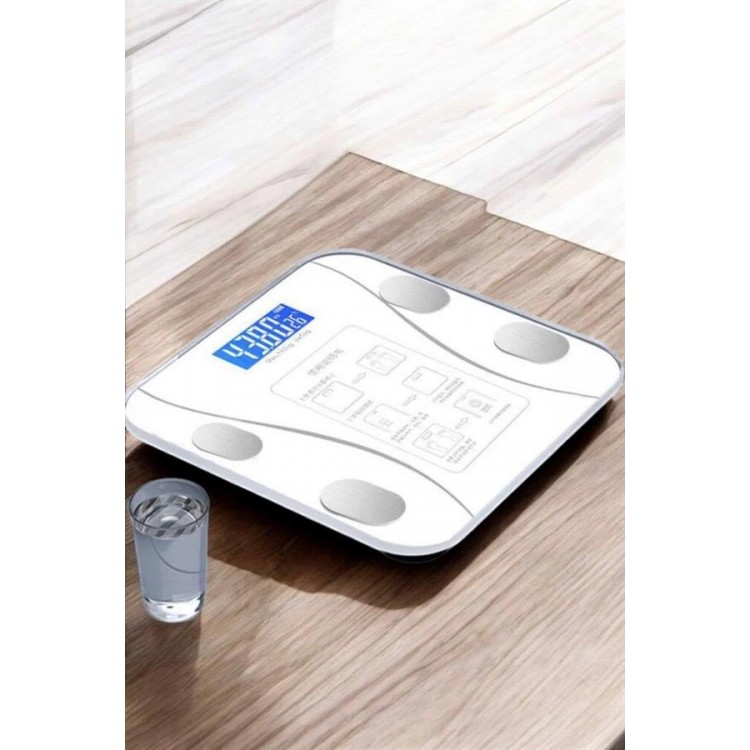Smart Weighing Digital Scale Fat Water Muscle BodyMass Weight Meter Weighing Scale