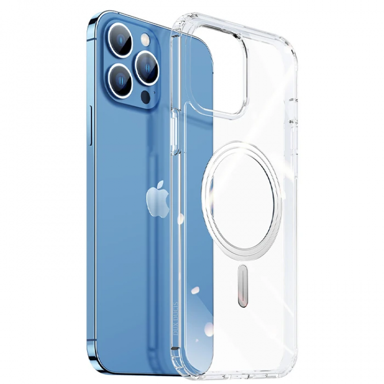 Dux Ducis Clin Mag Series iPhone 12 - 12Pro 6.1 Magsafe Compatible Magnetic Silicone Case-(5775)