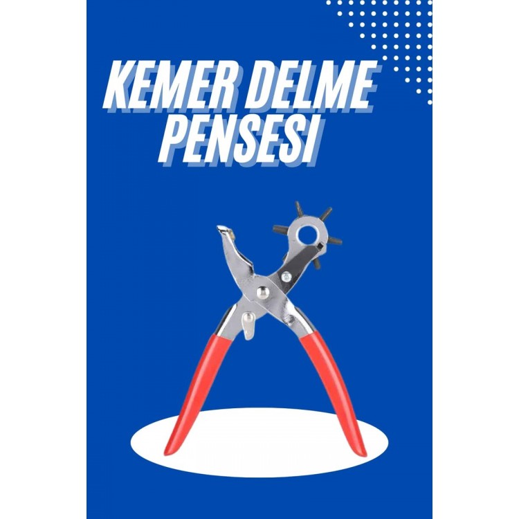 Kemer Delici Kemer Delme Pensesi Delik Açıcı Şık Aparatı Aparat