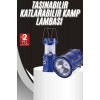 Camping Lamp Solar Rechargeable Sled Camping Lantern LEDLamp Searchlight