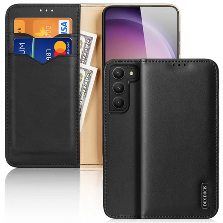 Dux Ducis SM Galaxy S23 Plus Case MagneticLeather Case with Wallet Hivo Series-(5775)