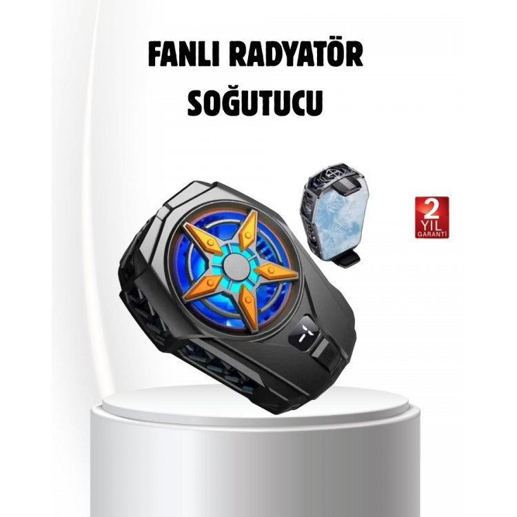 Oyun Telefonu Soğutucu Fan – Sessiz ve Kompakt Mobil Soğutma Cihazı
