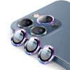 ALLY iPhone 13 Pro -13 Pro Max 3DMetal Framed Camera Lens Protector-(5775)