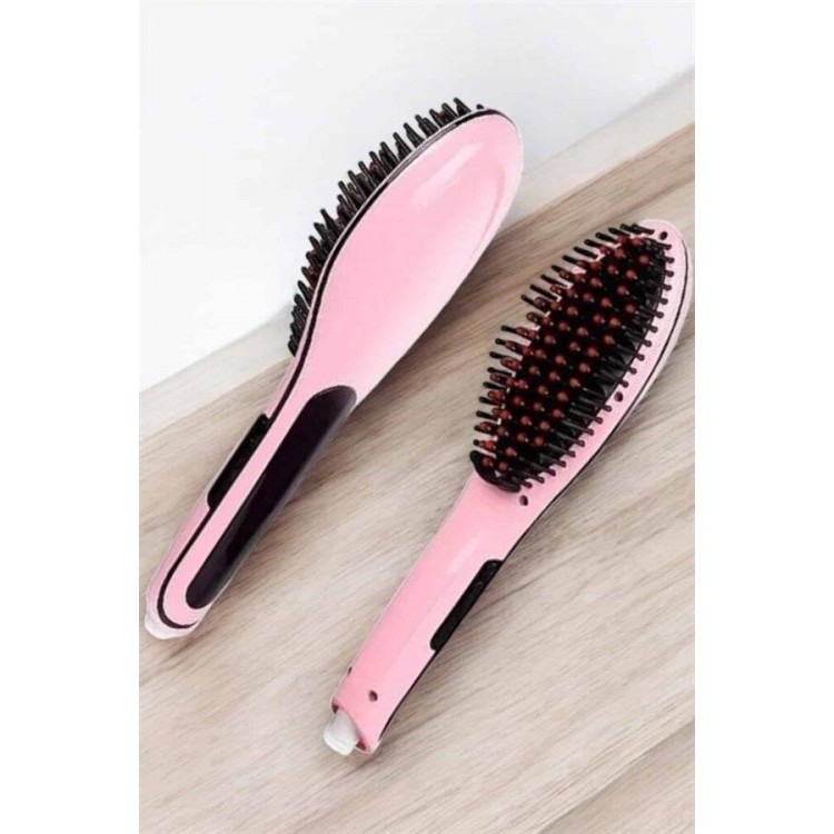 Blow Dryer Comb Hair Straightener Close Tooth Heat AdjustableAnti-frizz