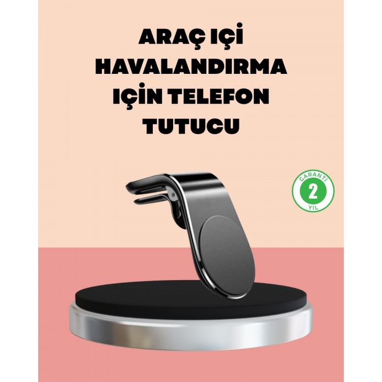 Güçlü Manyetik Araç Telefon Tutucu – GPS Navigasyon İçin İdeal