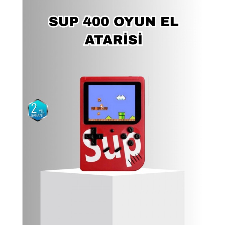 SUP Game Box El Konsolu – 500 Oyunlu TV Bağlantılı 5 Saat Oyun Süresi