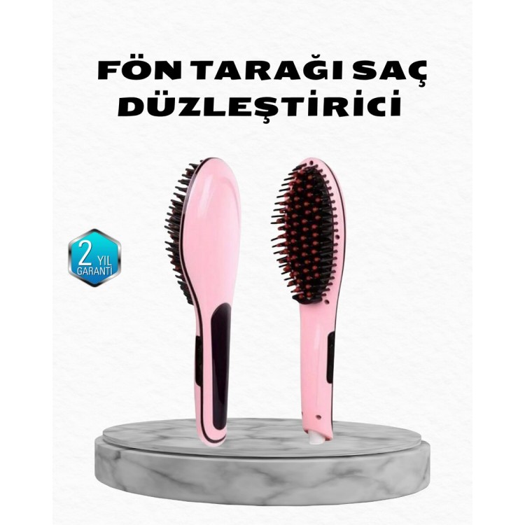 Profesyonel Saç Düzleştirici 5 Kademeli Isı Ayarlı Seramik Plakalı