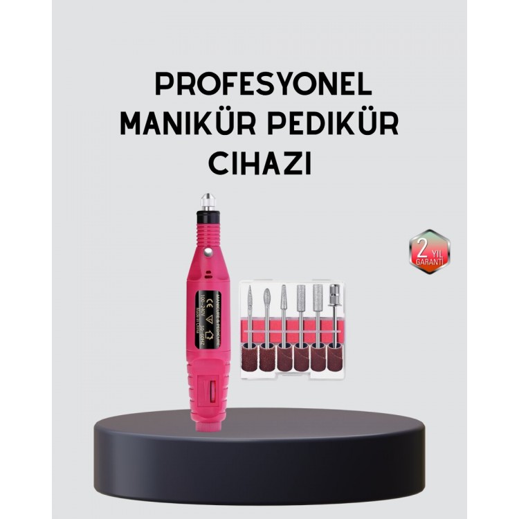 Tırnak Matkap Makinesi – Profesyonel Manikür Pedikür Cihazı Ayarlanabilir Hız ve Sessiz Çalışma
