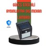 Hareket Sensörlü Güneş Enerjili Dış Mekan LED Lamba 100/144 LED