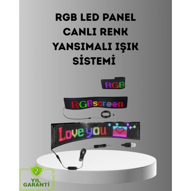 2.4GHz LED Matrix Panel – Scroll Text with USB Connectionand Animation Support
