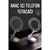 Telefon Tutucu Tüm Arabalara Uyumlu Araç İçi Katlanabilir Manyetik Tasarım