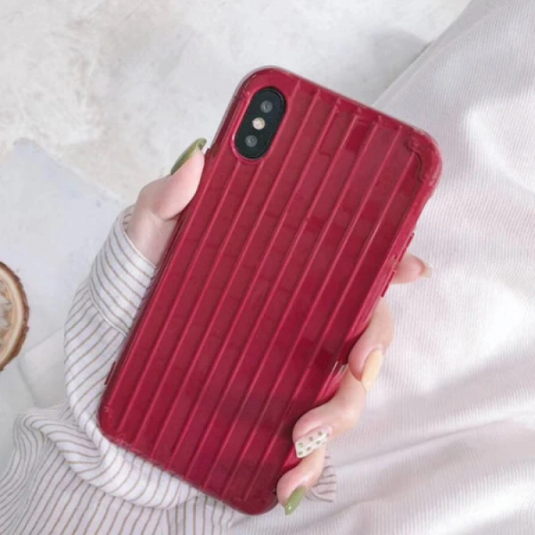 Ally iPhone Xs Max 6.5 Inch TrunkLines thin Soft Silicone Case-(5775)