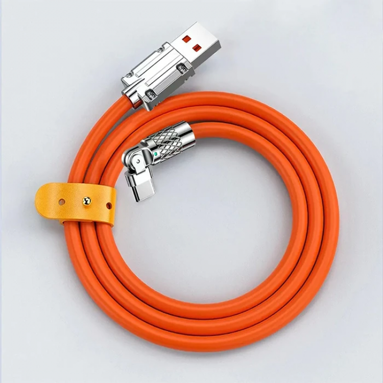 ALLY 180° Rotatable USB To Type-C 120WFast Charging Cable 1 Meter-(5775)