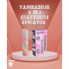 USB Epilator with Stainless Steel Blade – Upper EyebrowLip and Chin Hair Remover