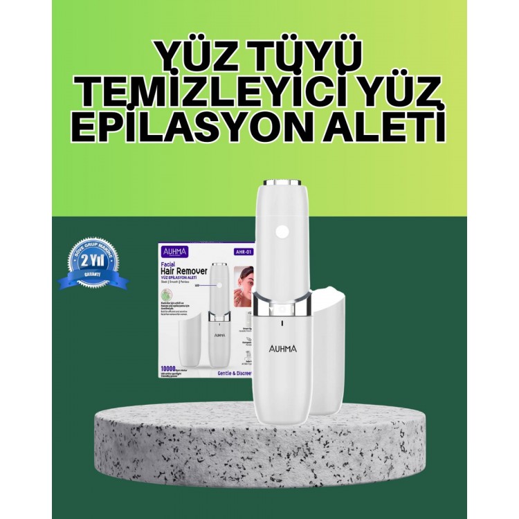 Hassas Ciltler İçin LED Destekli Yüz Epilasyon Cihazı