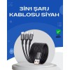 Universal 3 Head Charging Cable – iPhone HuaweiFor Samsung