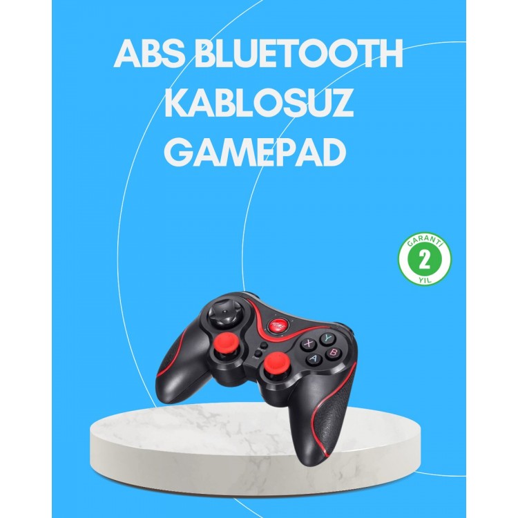 Uzun Pil Ömürlü Kablosuz Oyun Kumandası PC Telefon Tablet İçin