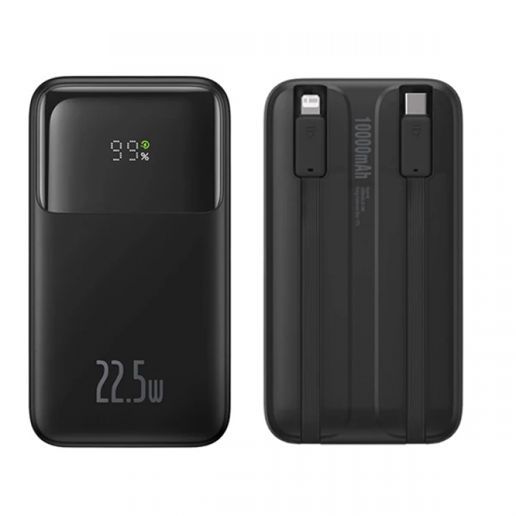 Baseus Comet Series 10000mAh 22.5W Fast ChargePowerbank with Digital Display-(5775)